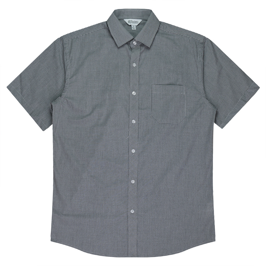 Toorak Mens Shirt Short Sleeve Runout | V1901S