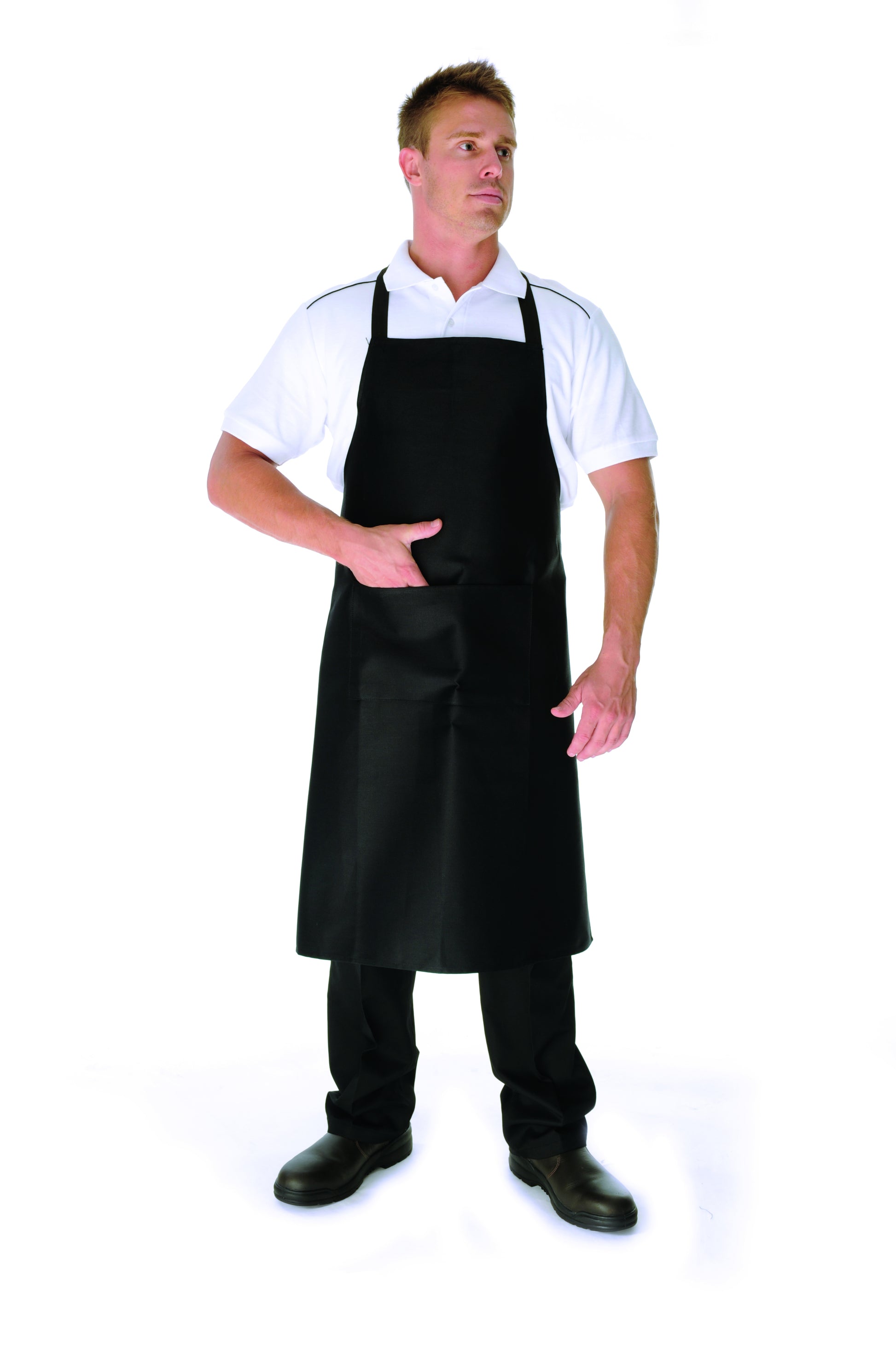 Cotton Drill Full Bib Apron With Pocket | 2501