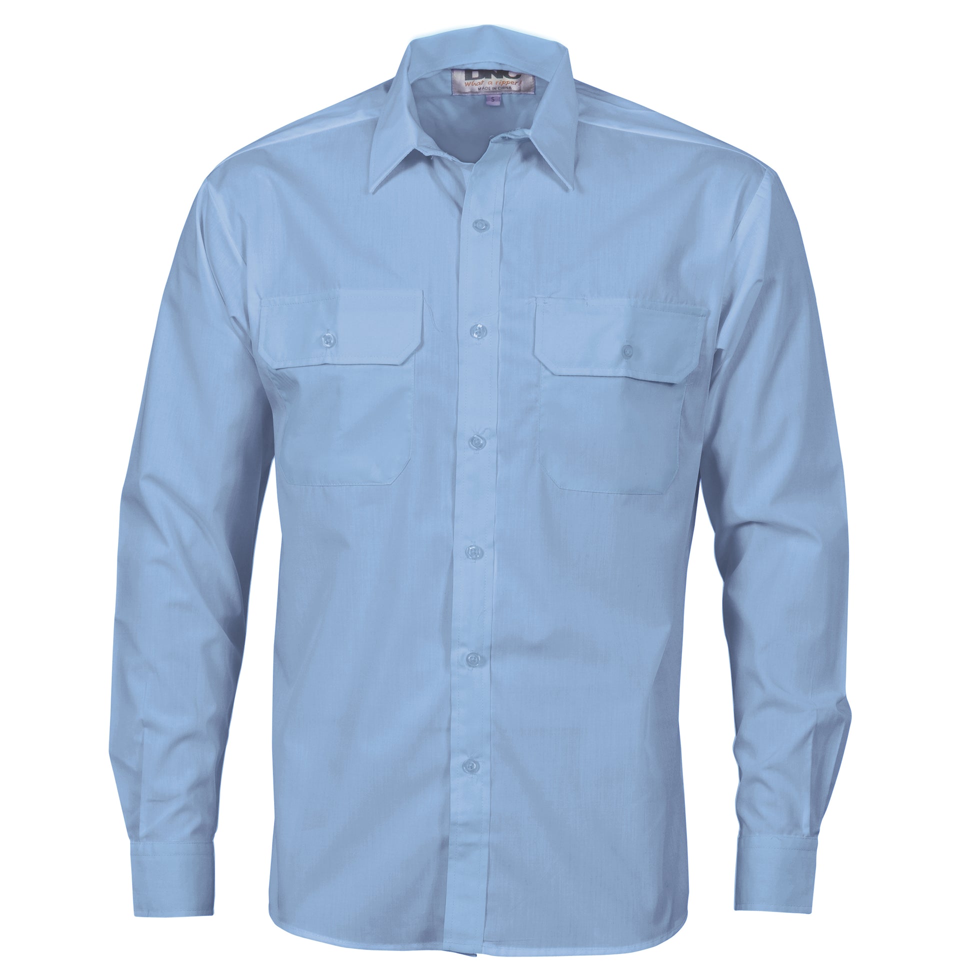 Polyester Cotton Work Shirt - Long Sleeve | 3212