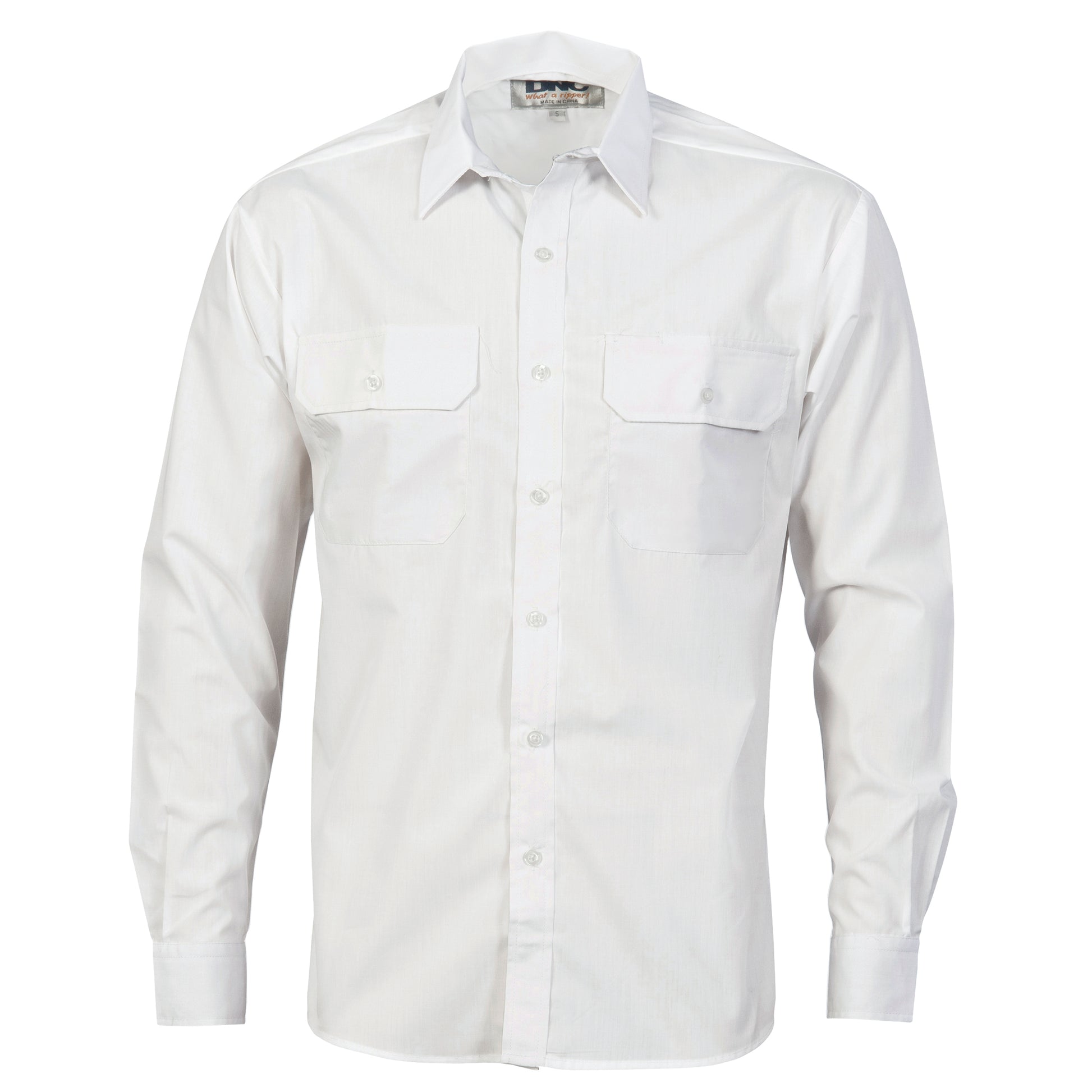 Polyester Cotton Work Shirt - Long Sleeve | 3212