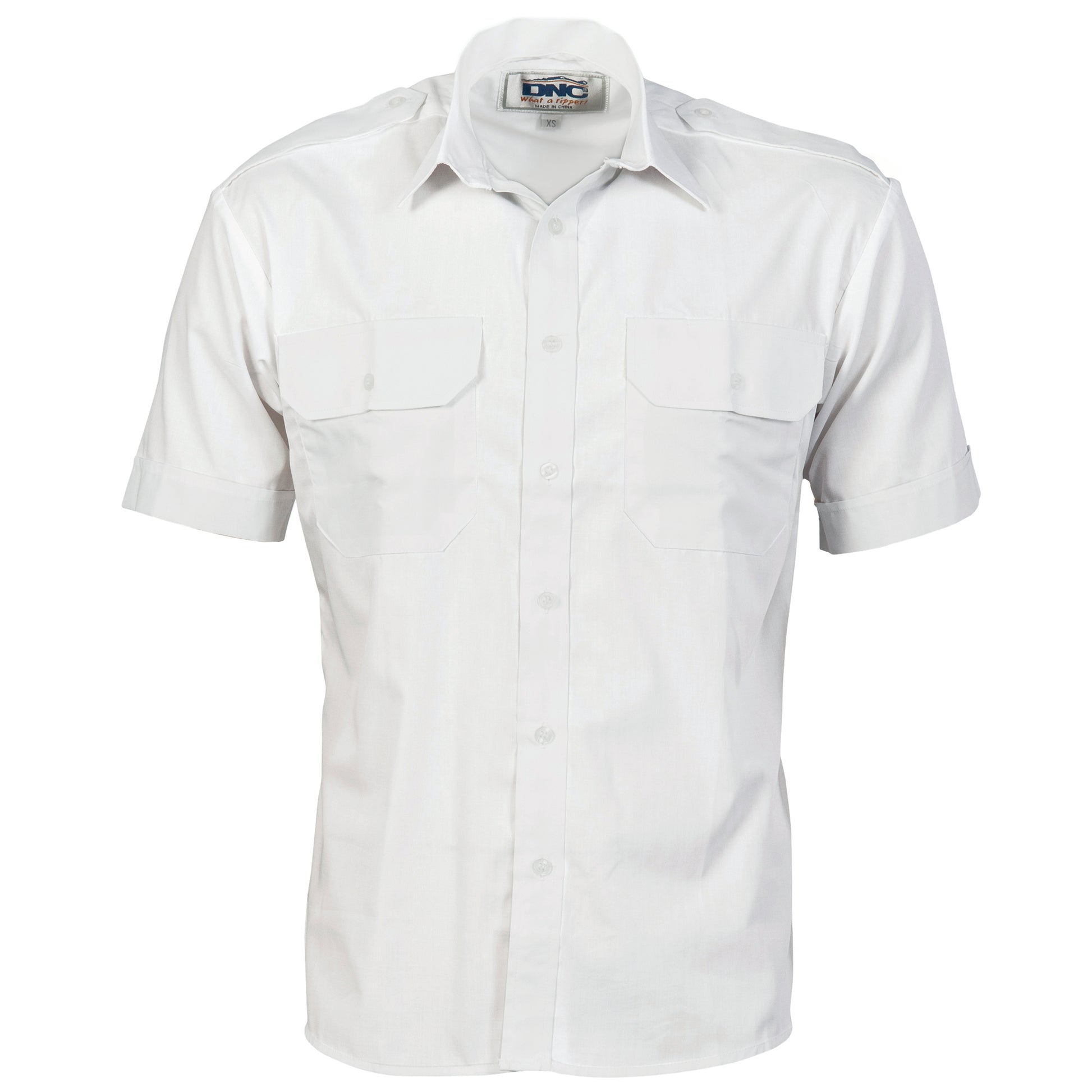 Epaulette Polyester/Cotton Work Shirt - Short Sleeve | 3213