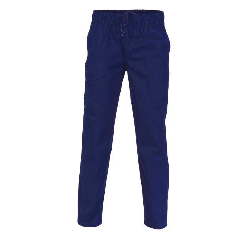 Drill Elastic Waist Pants | 3313