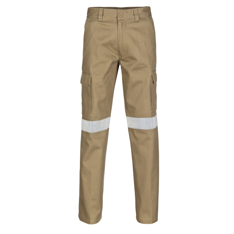 Cotton Drill Cargo Pants With 3M R/Tape | 3319