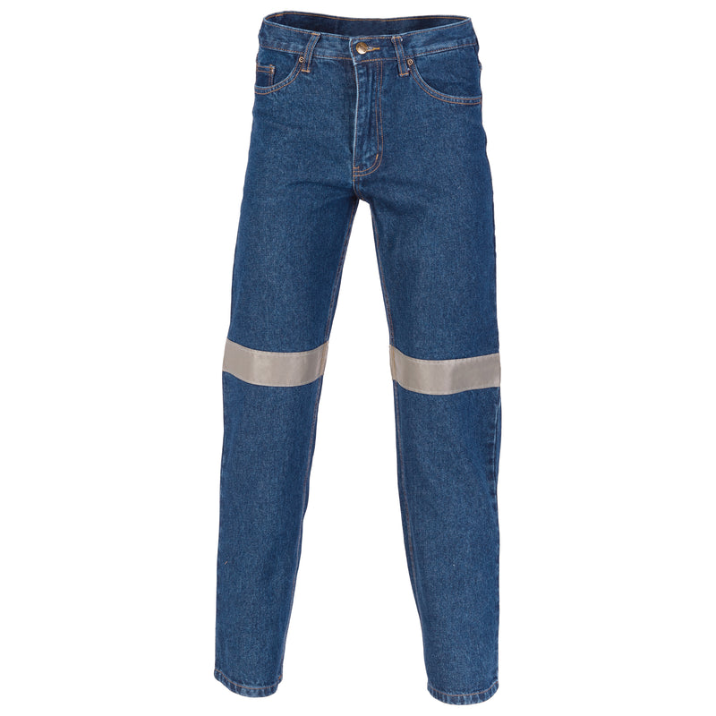 Taped Denim Stretch Jeans | 3347
