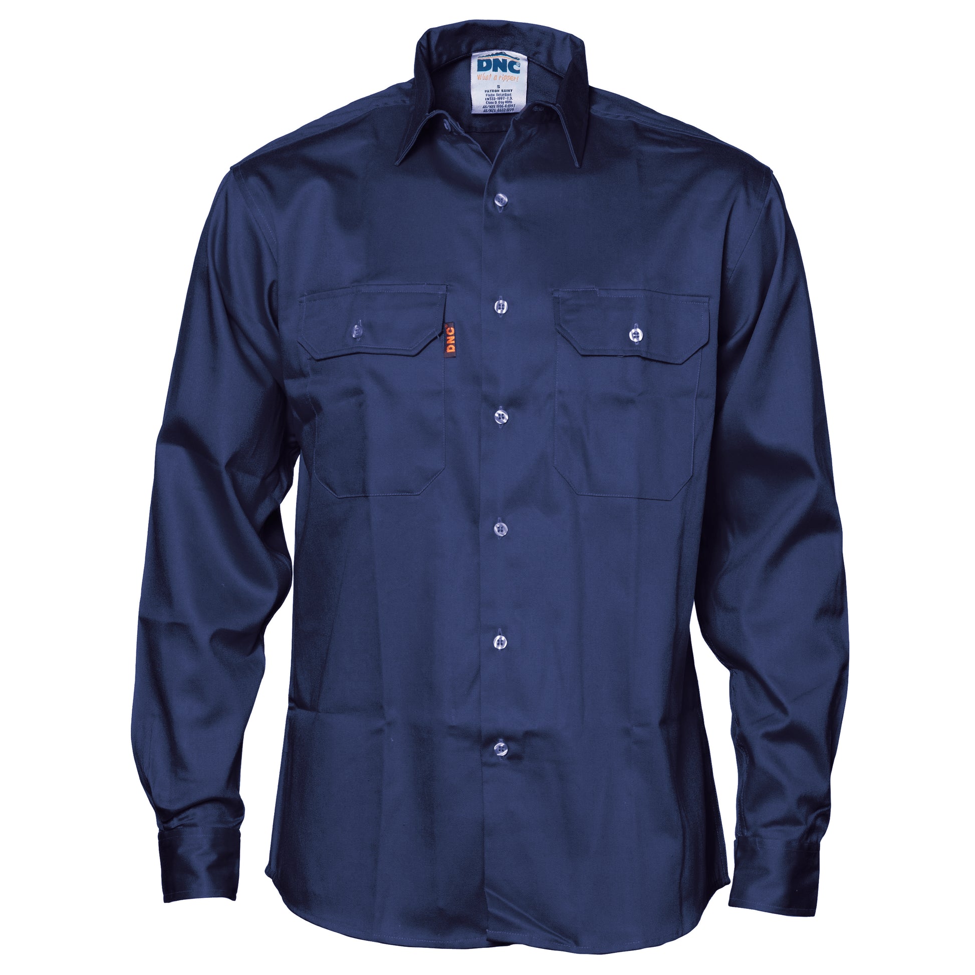 Patron SaintÆ Flame Retardant Drill Shirt, Long Sleeve | 3402
