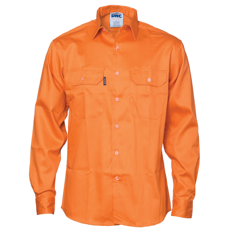 Patron SaintÆ Flame Retardant Drill Shirt, Long Sleeve | 3402