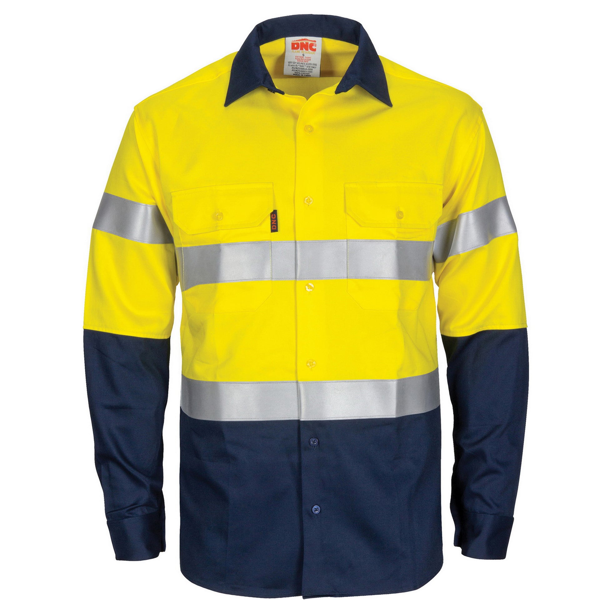 Paton Saint Flame Retardant 2 Tone Cotton Shirt With 3M F/R Tape - L/S | 3409