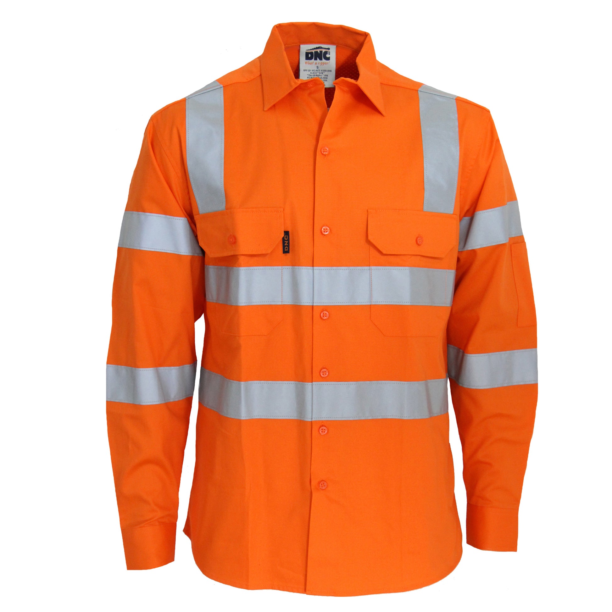Hi-Vis 3 Way Cool-Breeze VIC Rail Shirt | 3543