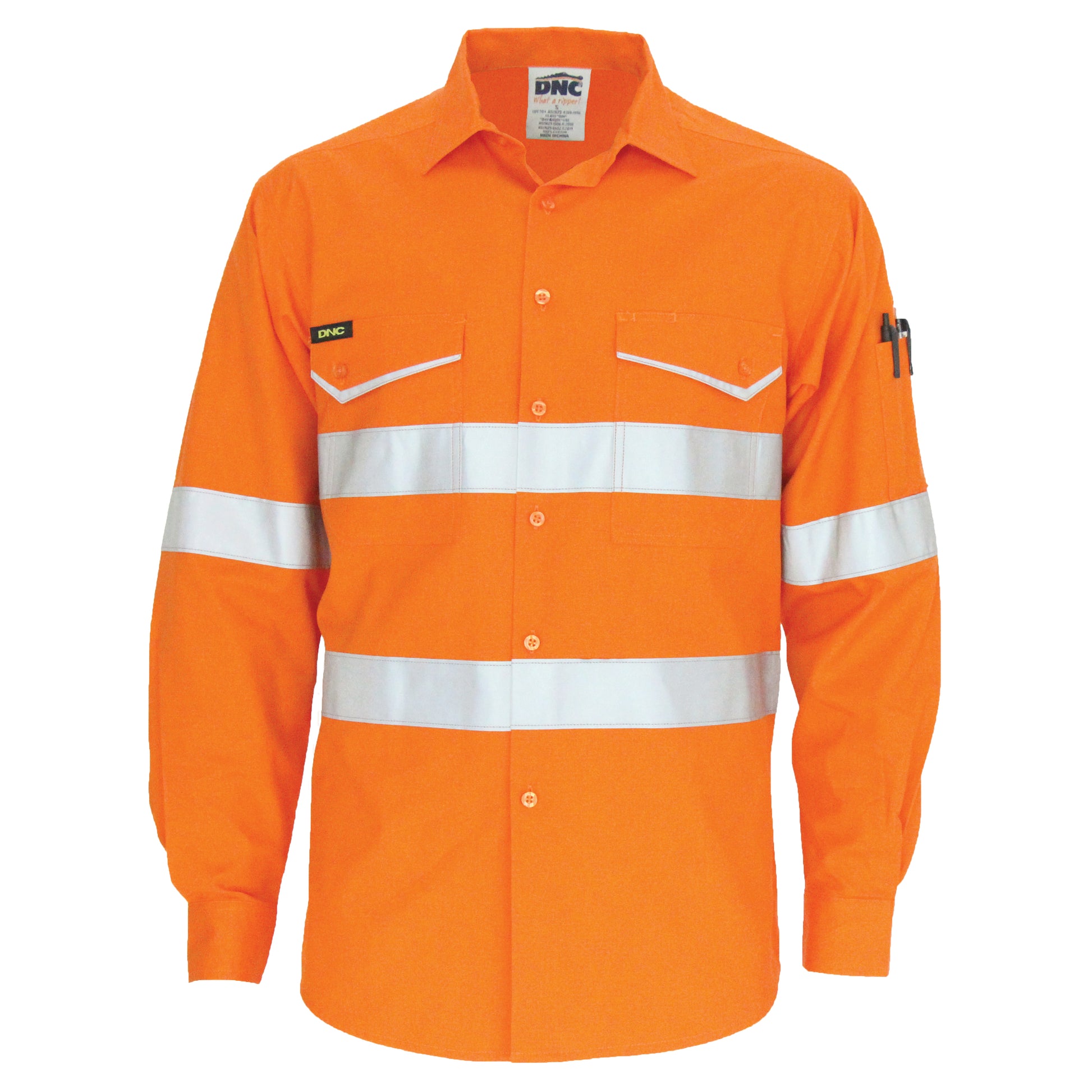 Ripstop Cotton Cool Shirt With CSR Reflective Tape, L/S | 3590