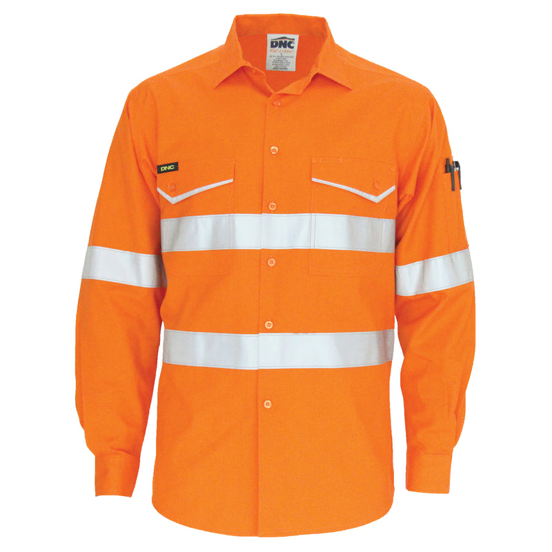 Ripstop Cotton Cool Shirt With CSR Reflective Tape, L/S | 3590