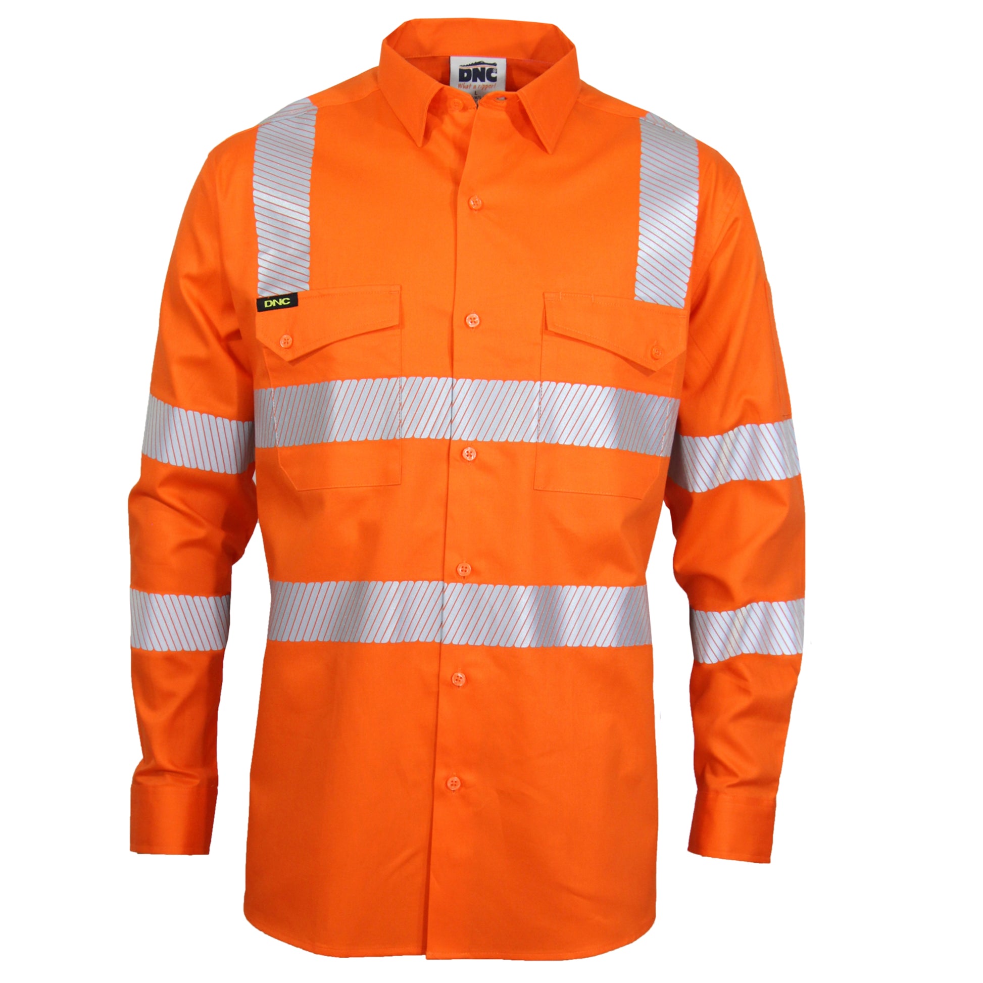 Hi-Vis Segment Taped Coolight VIC Rail Shirt | 3643