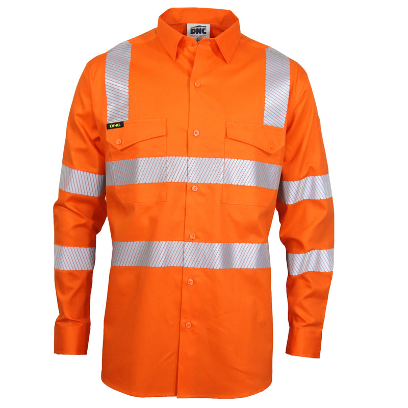 Hi-Vis Segment Taped Coolight VIC Rail Shirt | 3643