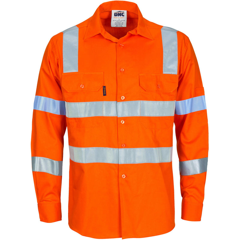 Hi-Vis D/N L/W Cotton Shirt | 3743