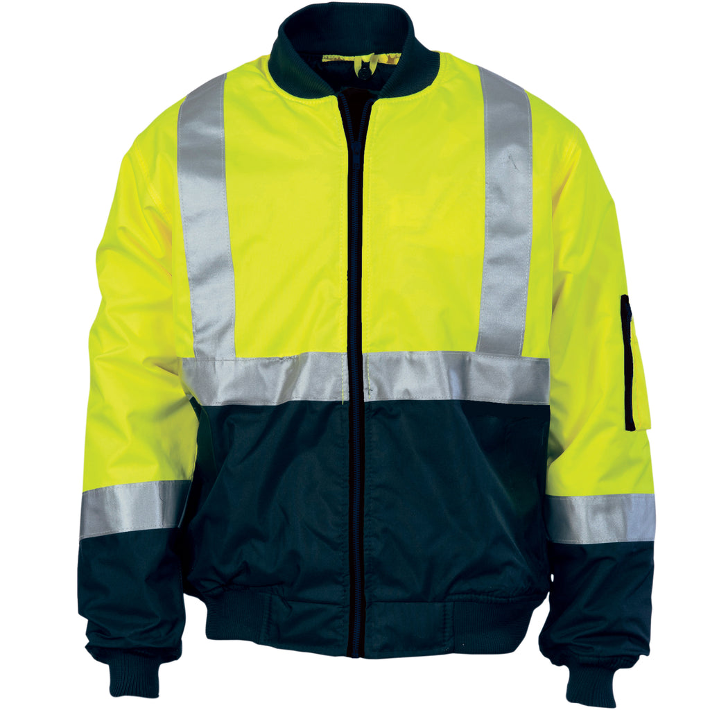 Hi-Vis 2 Tone Bomber Jacket With CSR R/Tape | 3762