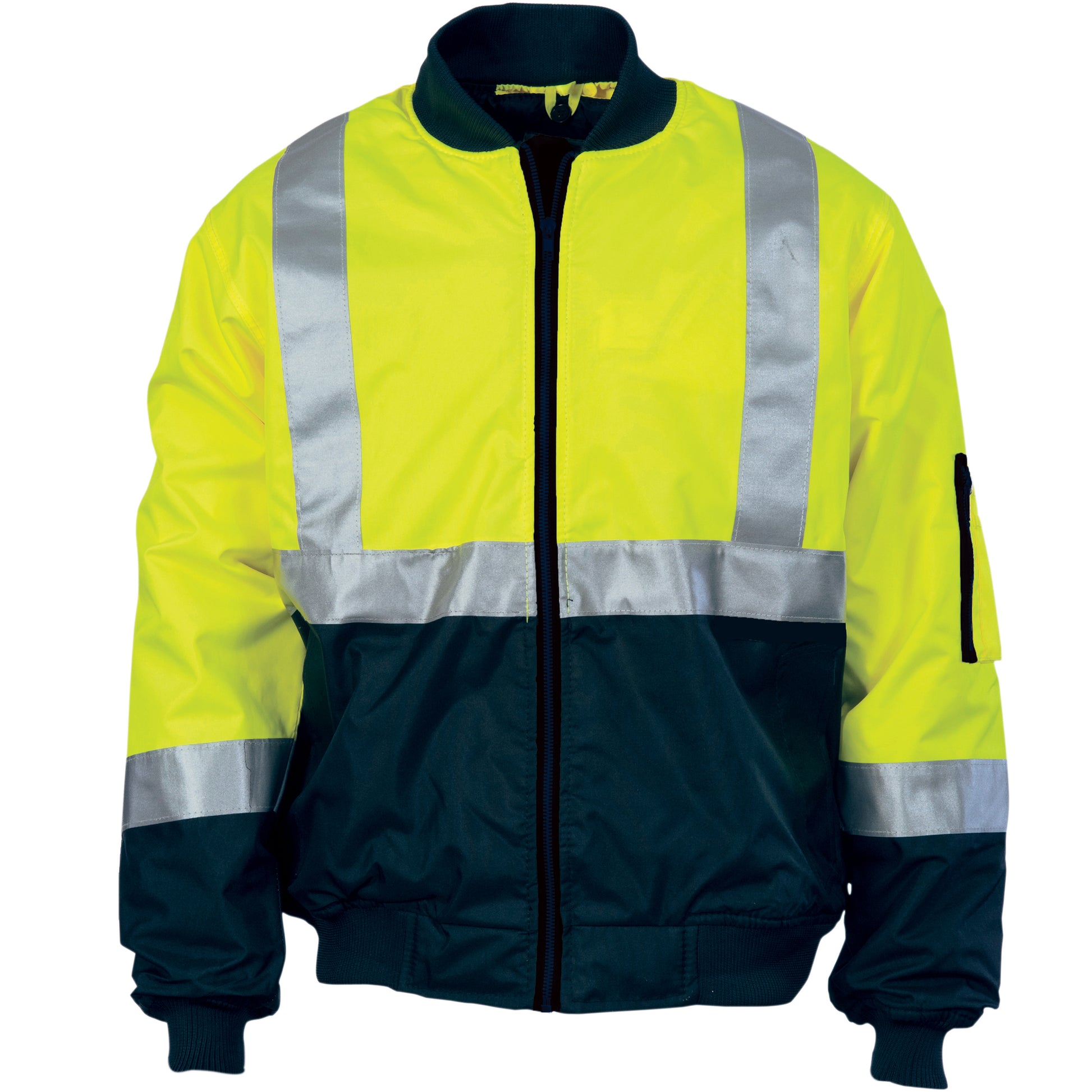 Hi-Vis 2 Tone Bomber Jacket With CSR R/Tape | 3762