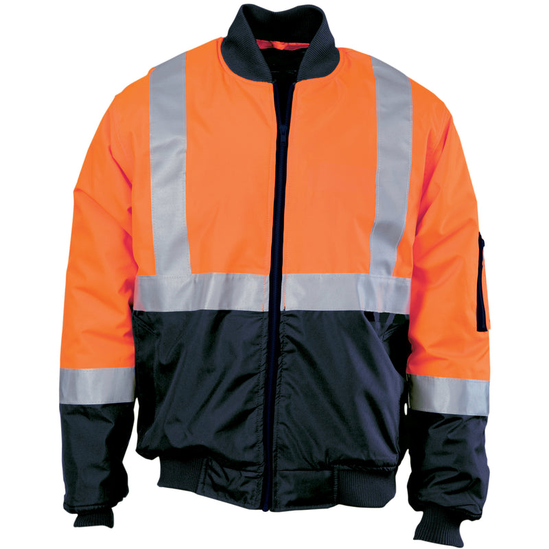 Hi-Vis 2 Tone Bomber Jacket With CSR R/Tape | 3762