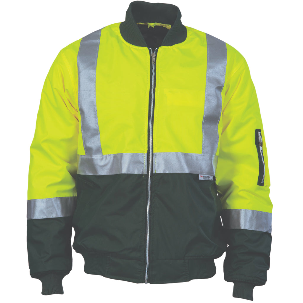 Hi-Vis Two Tone Flying Jacket With 3M R/Tape | 3862