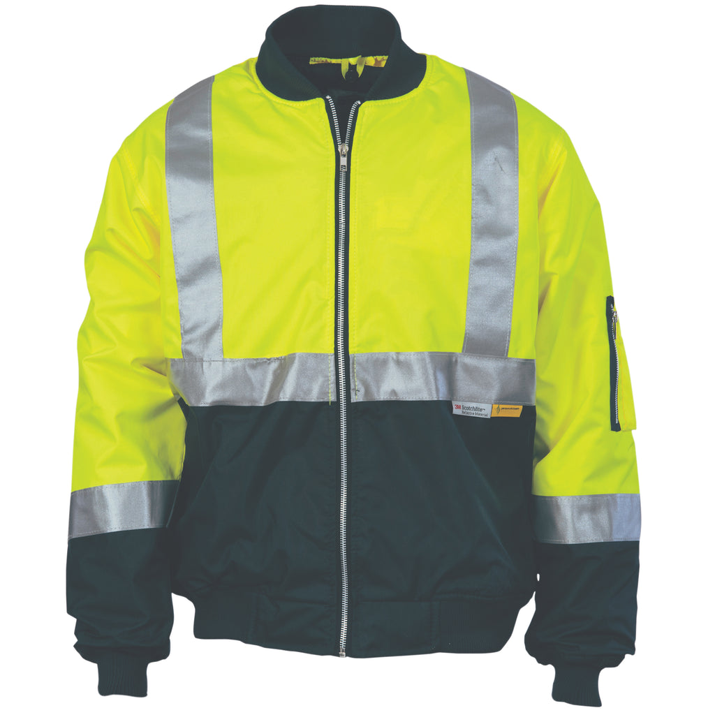 Hi-Vis Two Tone Flying Jacket With 3M R/Tape | 3862
