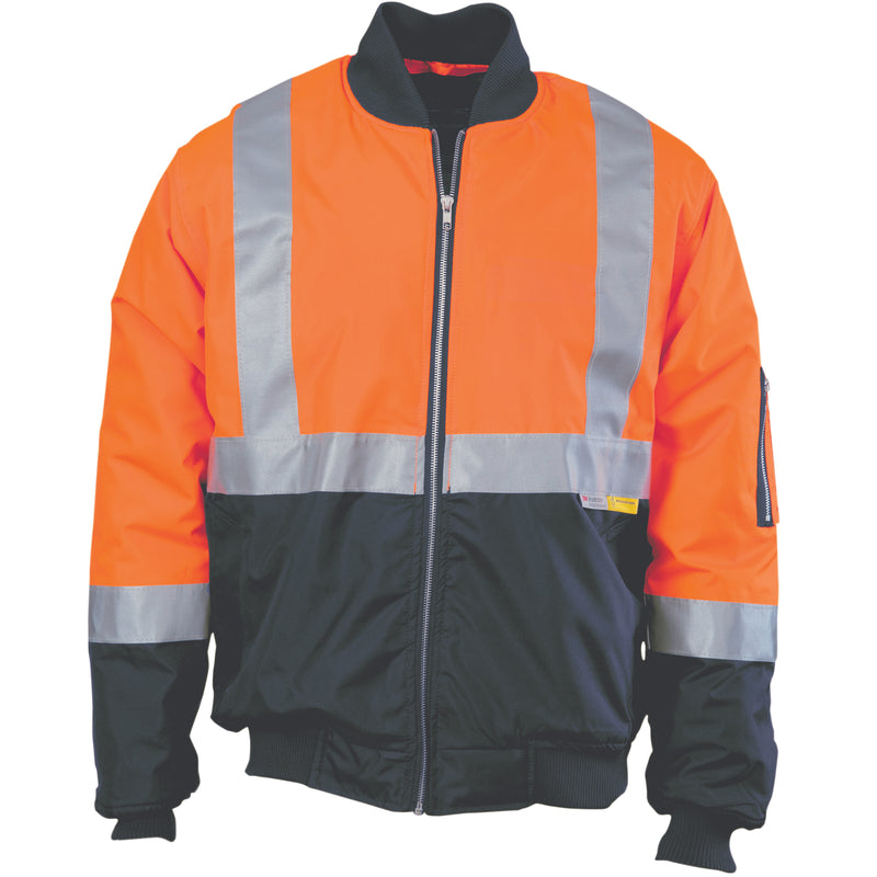 Hi-Vis Two Tone Flying Jacket With 3M R/Tape | 3862