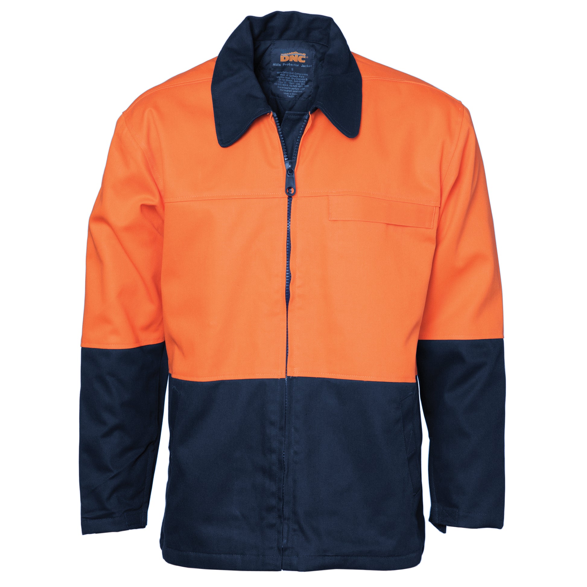 Hi-Vis Two Tone Protect Or Drill Jacket | 3868