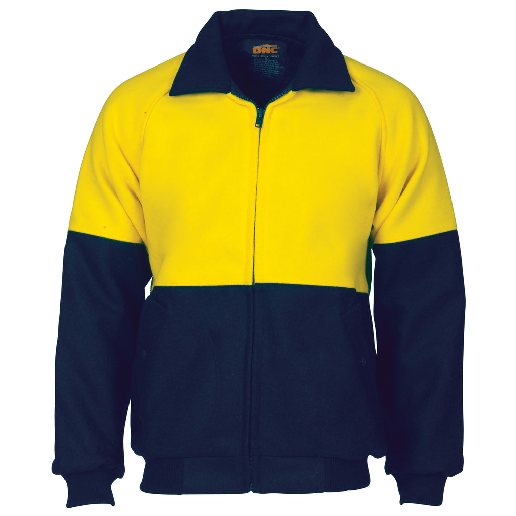 Hi-Vis Two Tone Bluey Bomber Jacket | 3869