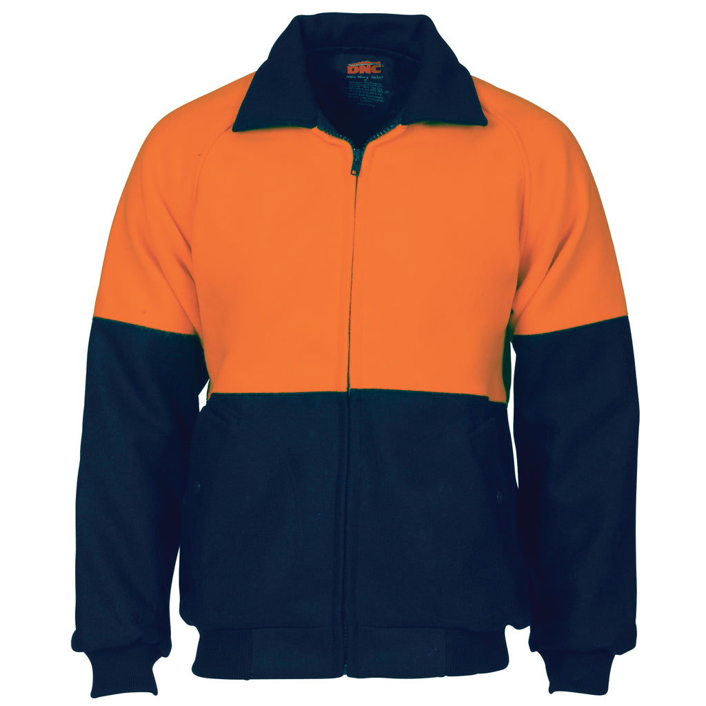 Hi-Vis Two Tone Bluey Bomber Jacket | 3869