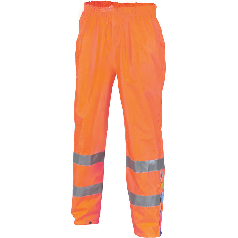 Hi-Vis D/N Breathable Rain Pants With 3M R/Tape | 3872