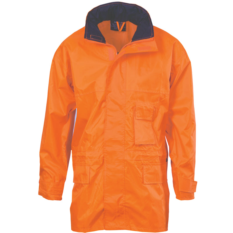 Hi-Vis Breathable Rain Jacket | 3873