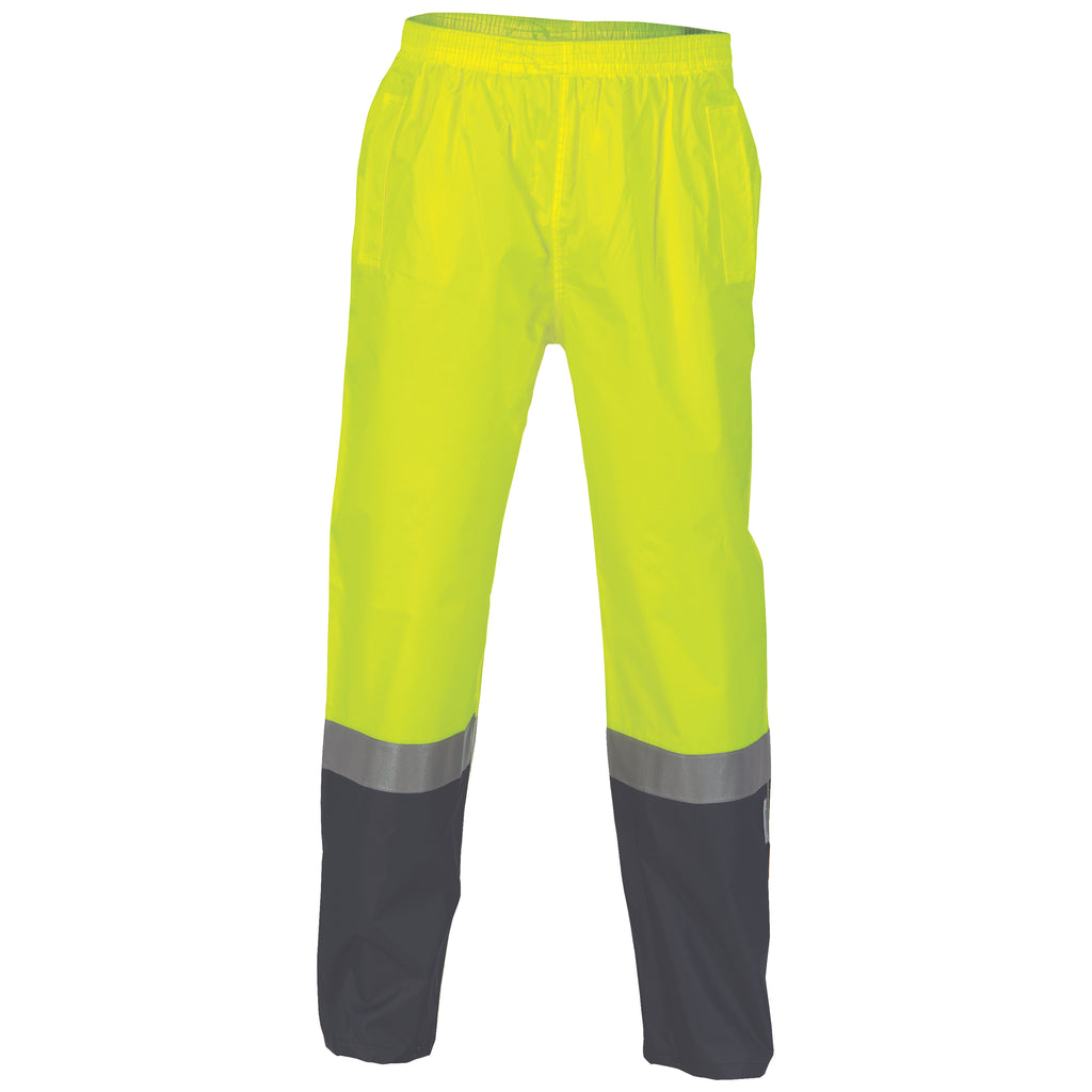 Hi-Vis Two Tone Light Weight Rain Pants With CSR R/Tape | 3880