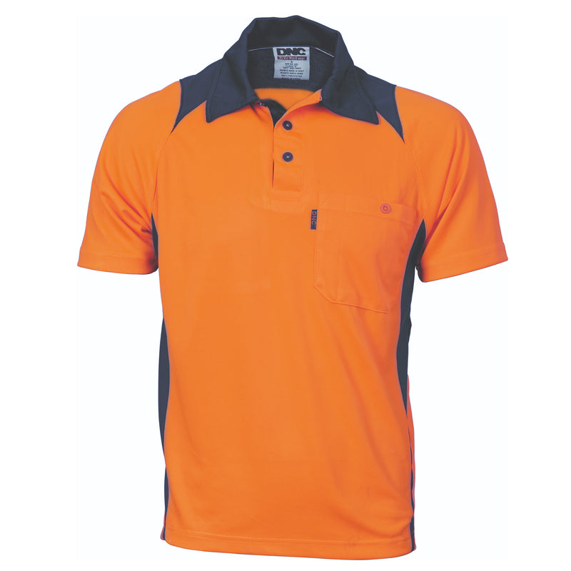 Cool Breathe Action Polo Shirt - Short Sleeve | 3893