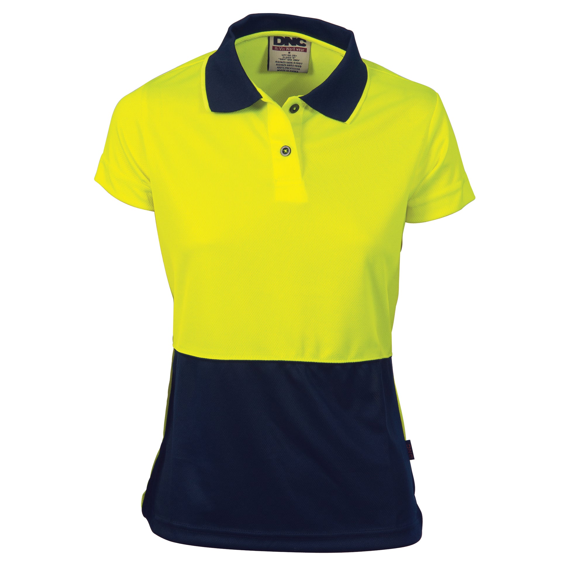 Ladies Hi-Vis Two Tone Polo - Short Sleeve | 3897