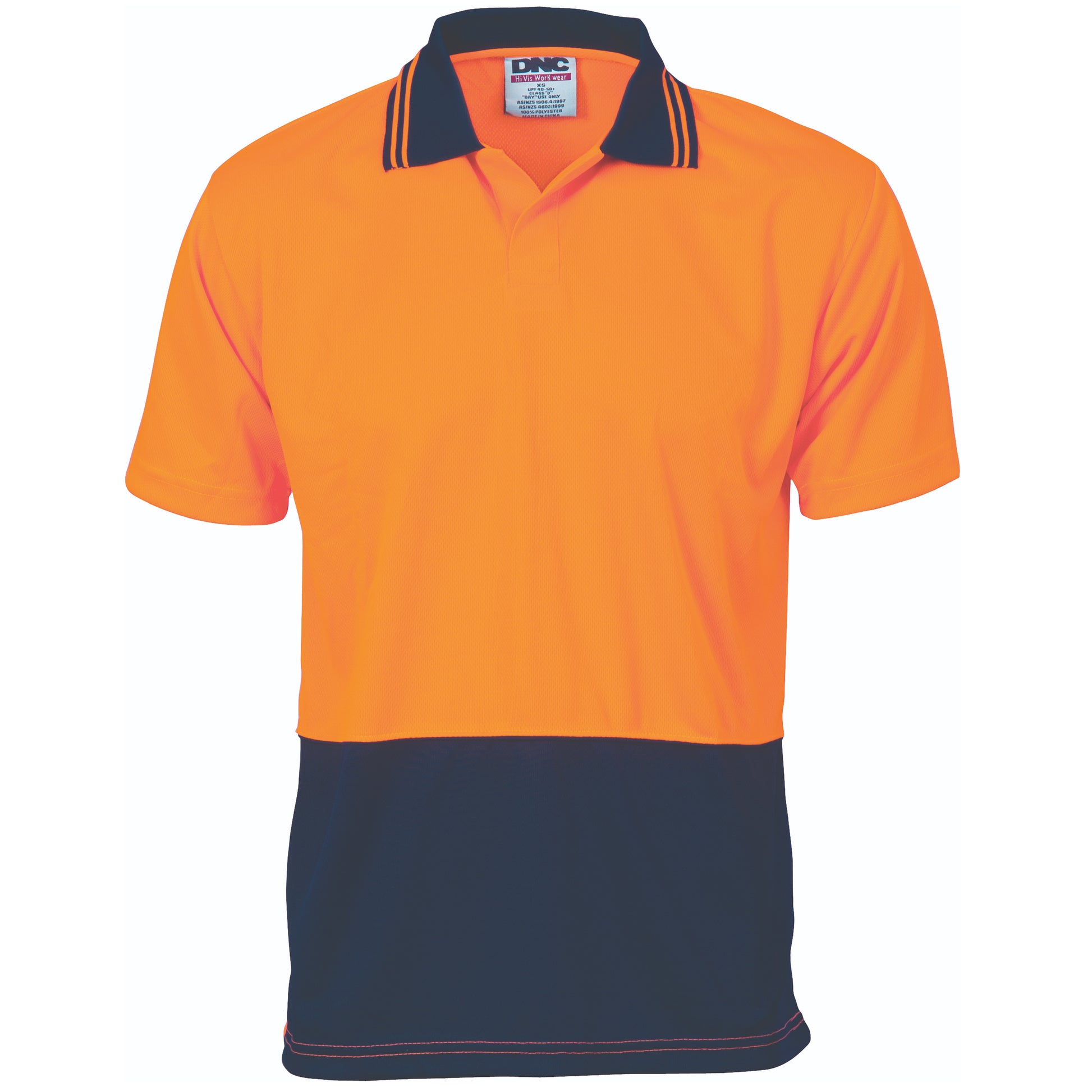 Hi-Vis Two Tone Food Industry Polo - Short Sleeve | 3903