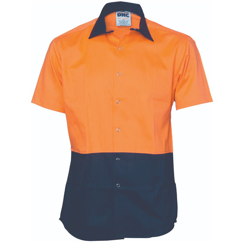 Hi-Vis Cool Breeze Food Industry Cotton Shirt - Short Sleeve | 3941