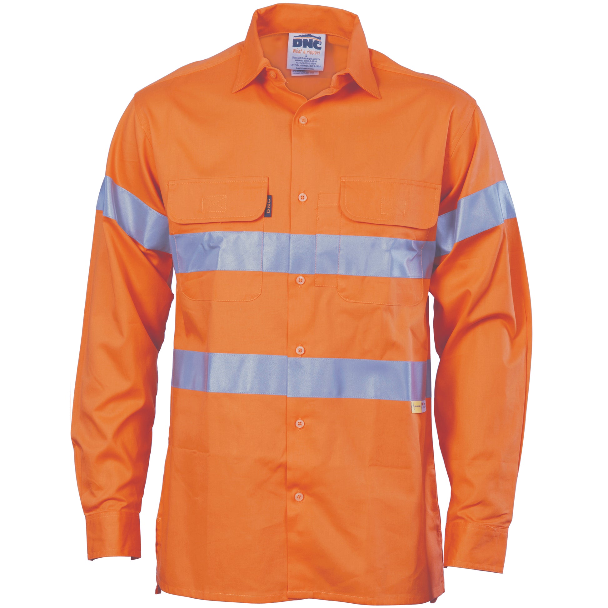 Hi-Vis Cool-Breeze Cotton Shirt With 3M 8906
R/Tape - Long Sleeve | 3987