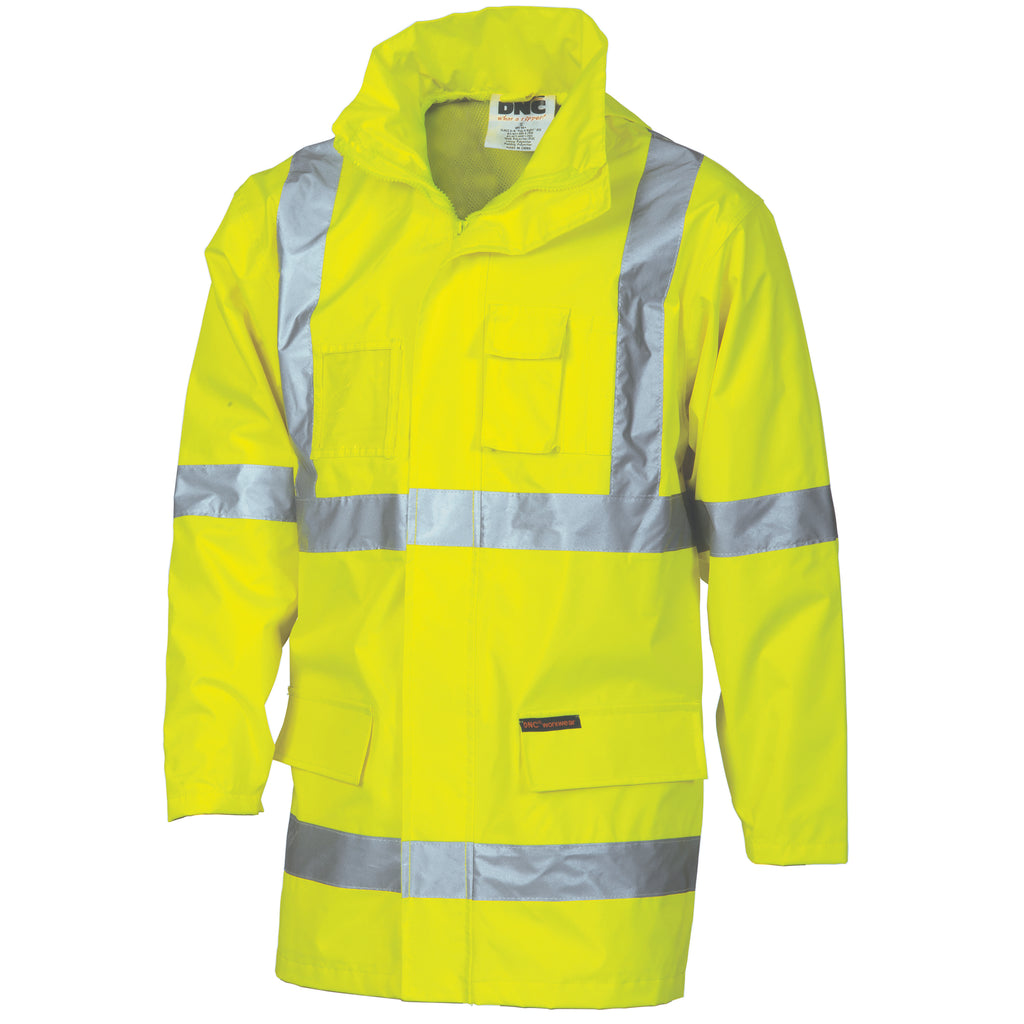 Hi-Vis Cross Back D/N '2 in 1'ù Rain Jacket | 3995
