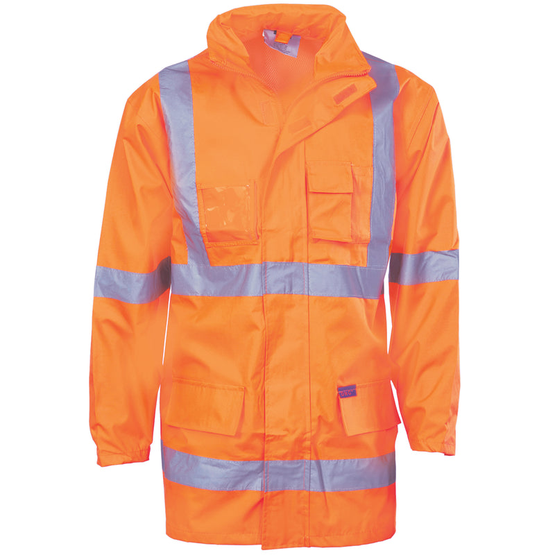 Hi-Vis Cross Back D/N '2 in 1'ù Rain Jacket | 3995