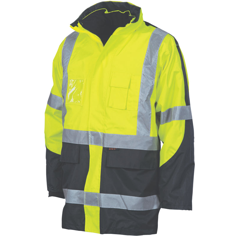 Hi-Vis Cross Back 2 Tone D/N '6 in 1'ù Contrast Jacket
 | 3998