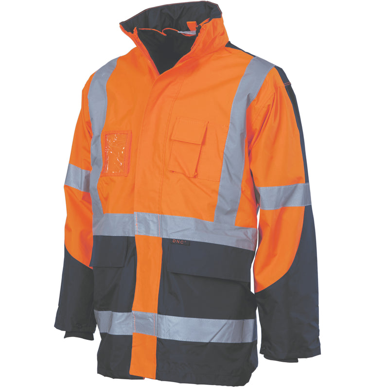 Hi-Vis Cross Back 2 Tone D/N '6 in 1'ù Contrast Jacket
 | 3998