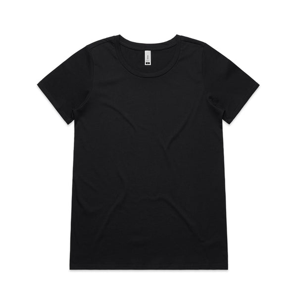 Wo's Shallow Scoop Tee | 4011