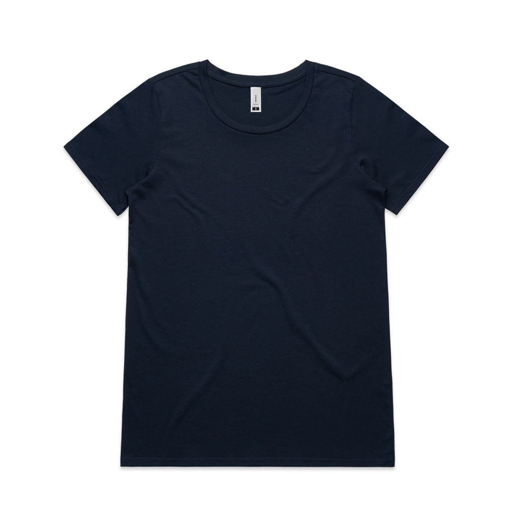 Wo's Shallow Scoop Tee | 4011