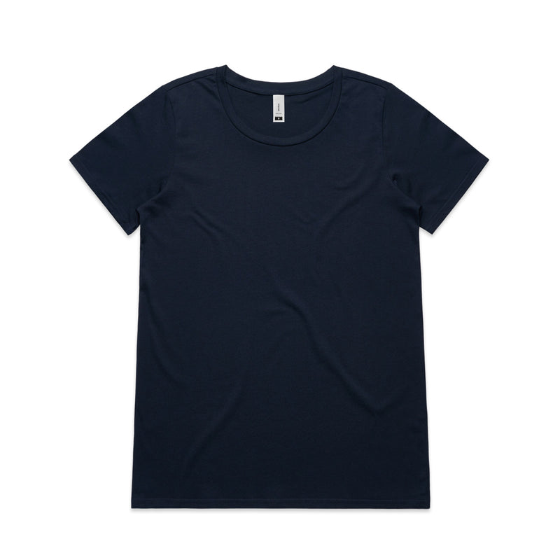 Wo's Shallow Scoop Tee | 4011