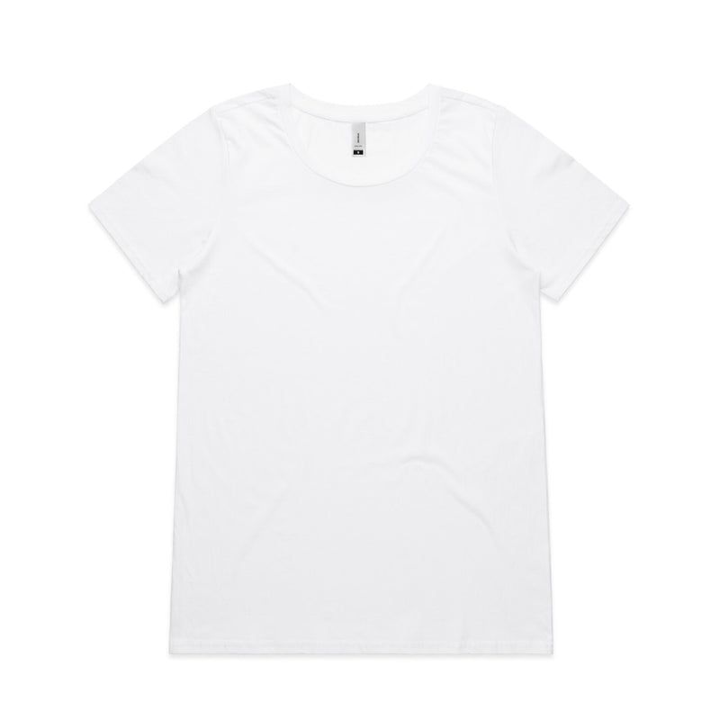 Wo's Shallow Scoop Tee | 4011