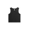 Wo's Faded Organic Rib Crop Tank | 4035