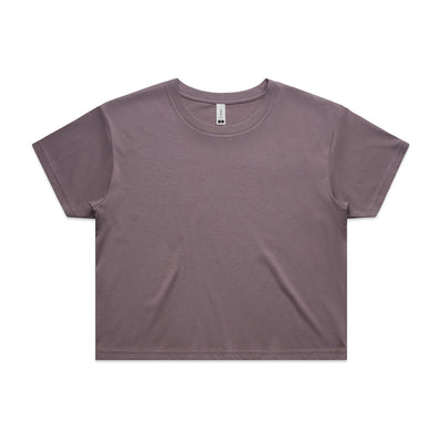 Wo's Faded Crop Tee | 4062FS