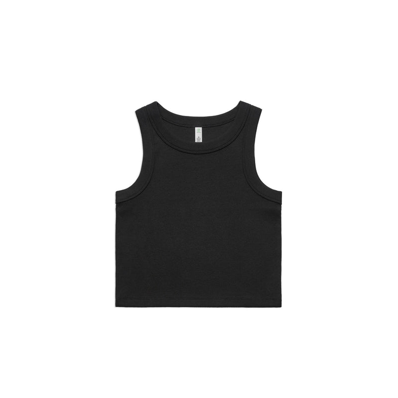 Wo's Organic Rib Crop Tank | 4064G