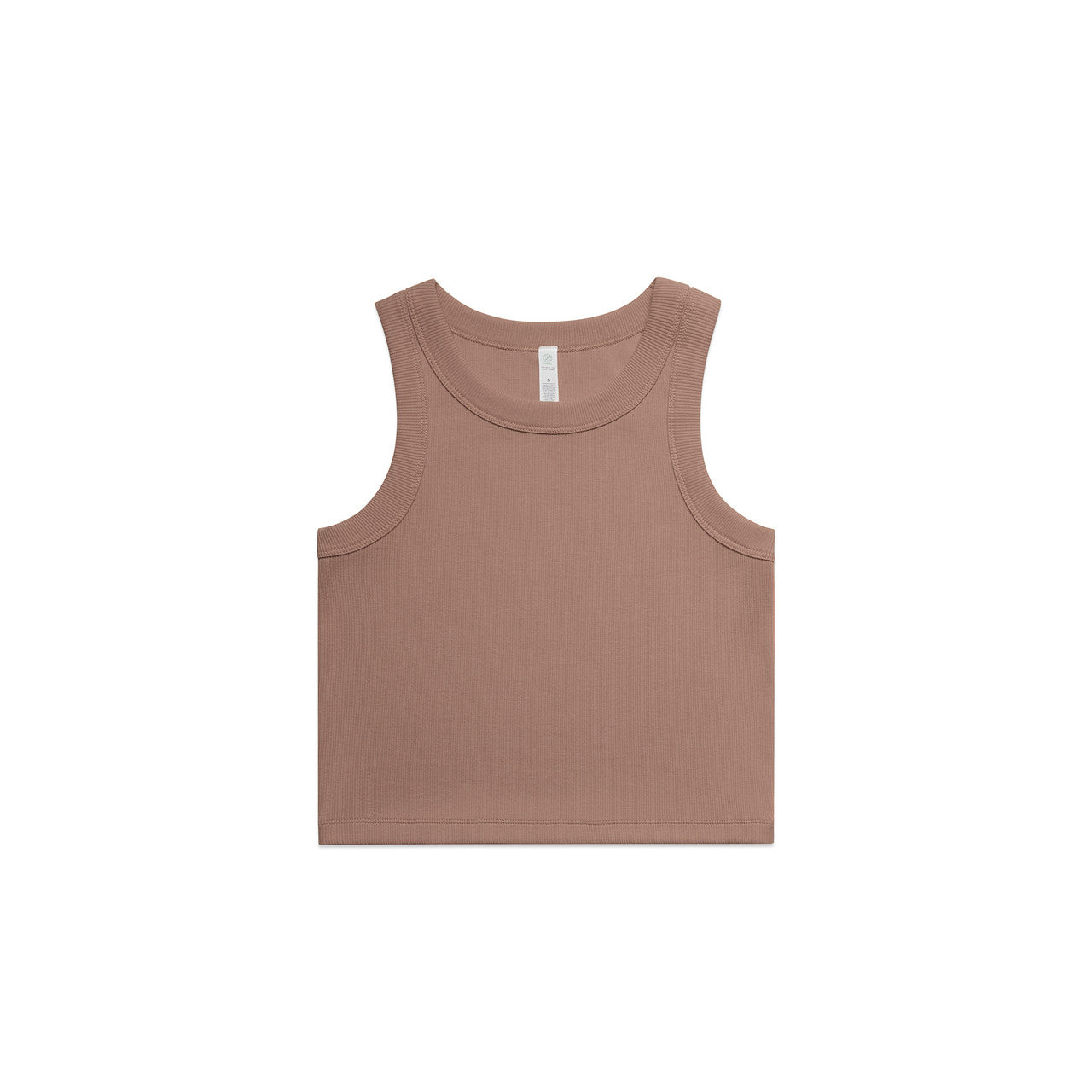 Wo's Organic Rib Crop Tank | 4064G