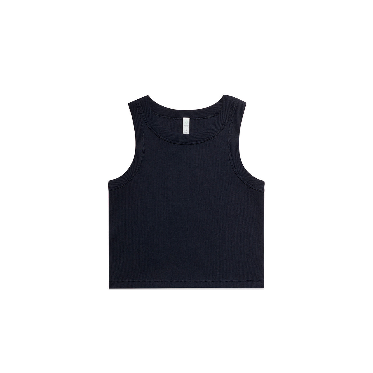 Wo's Organic Rib Crop Tank | 4064G