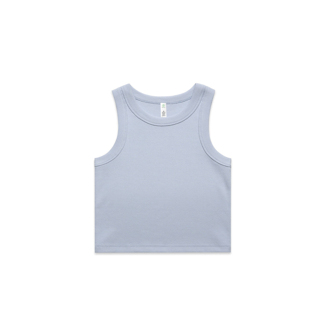 Wo's Organic Rib Crop Tank | 4064G