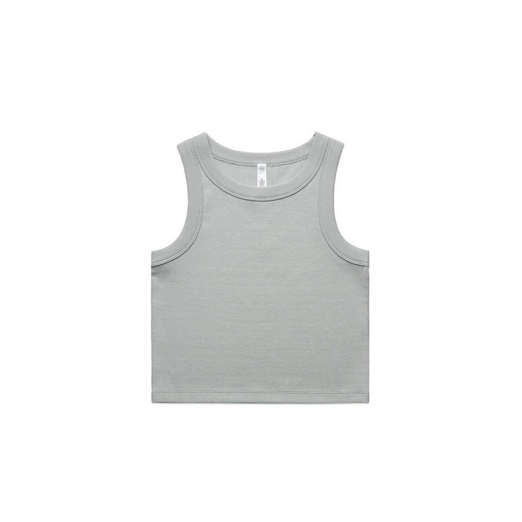 Wo's Organic Rib Crop Tank | 4064G