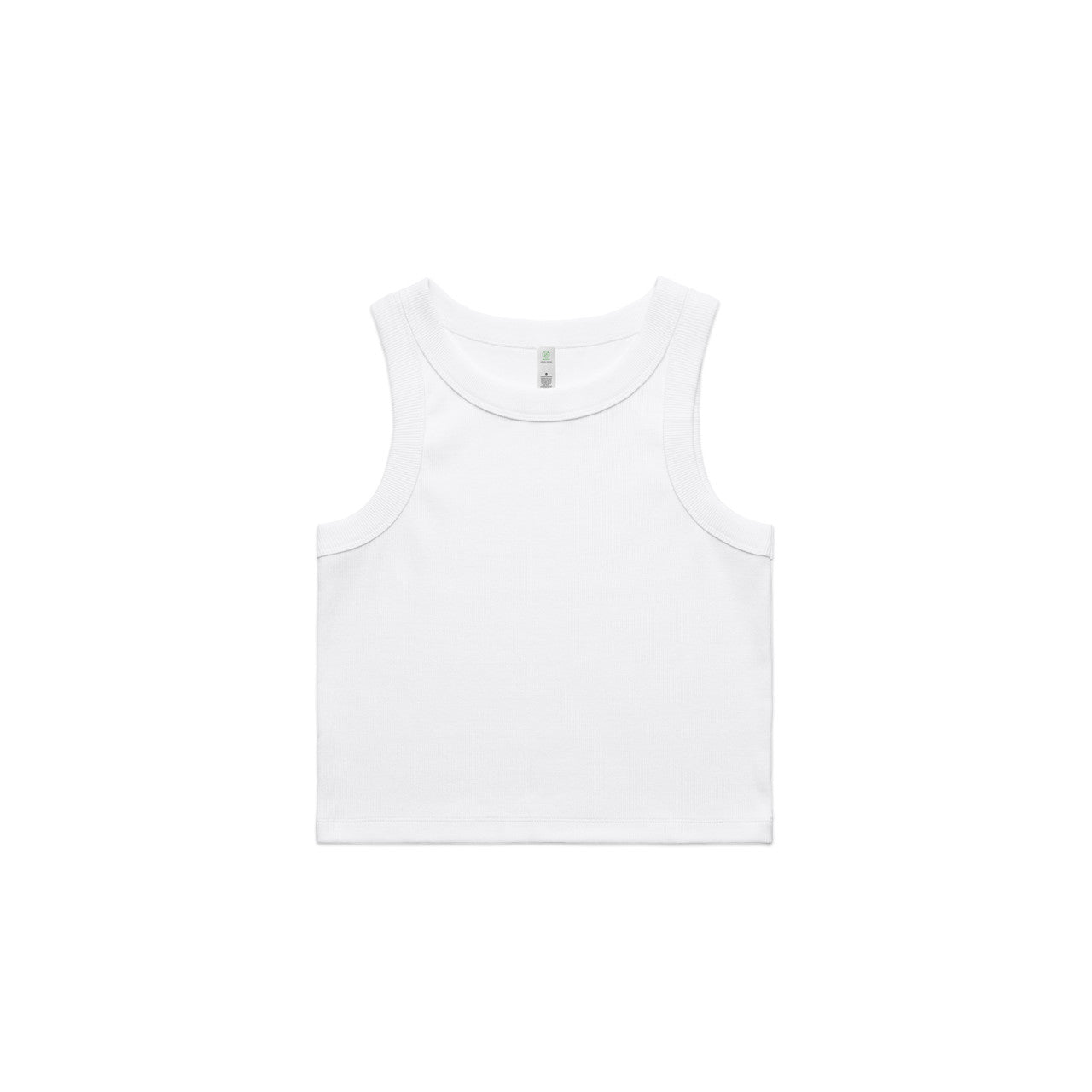 Wo's Organic Rib Crop Tank | 4064G